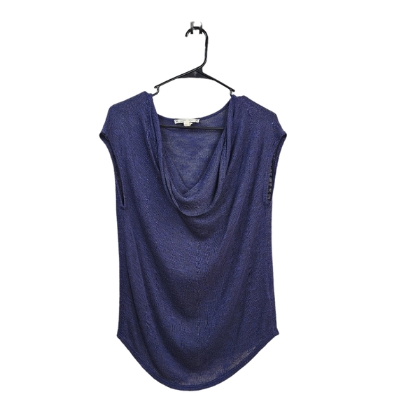 Soft Joie Women's Draped Neck Cap Sleeve Top - XS - Picture 1 of 5